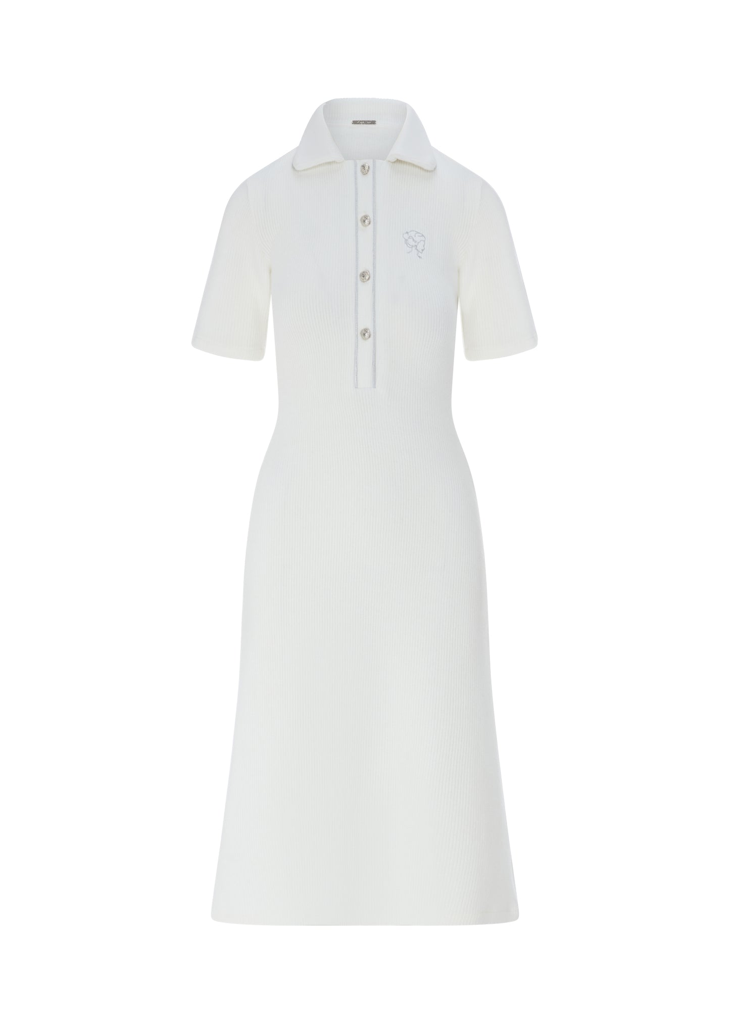 Polo Dress White