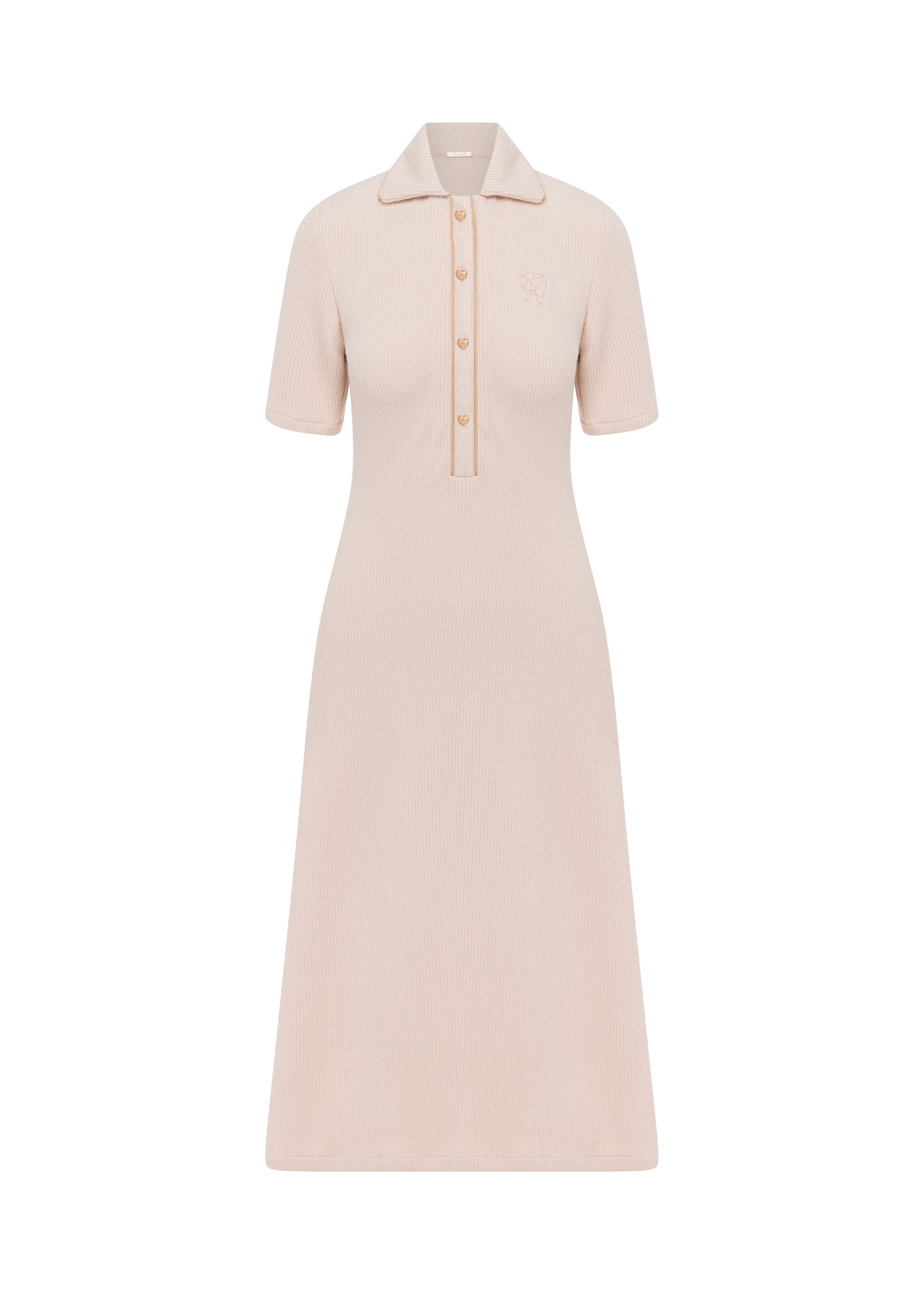 Polo Dress Soft Ivory