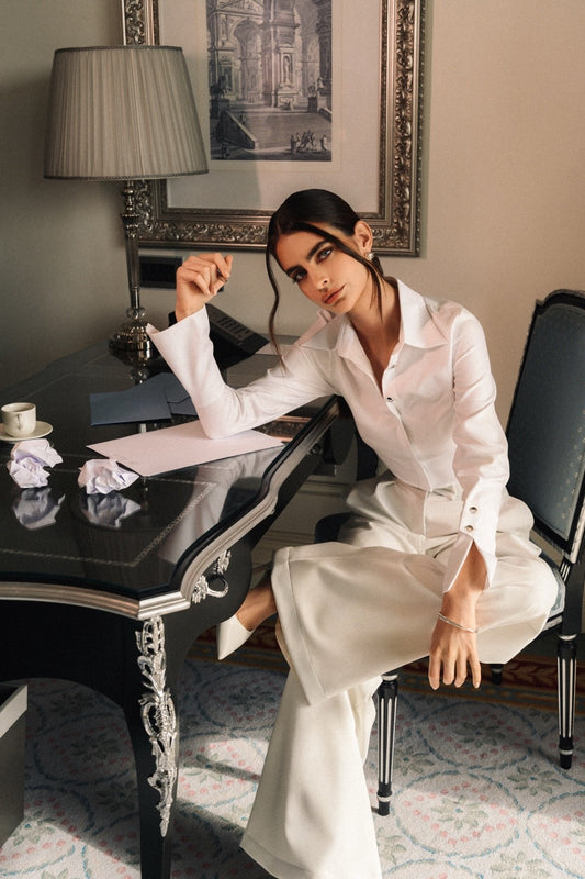 White Signature Shirt
