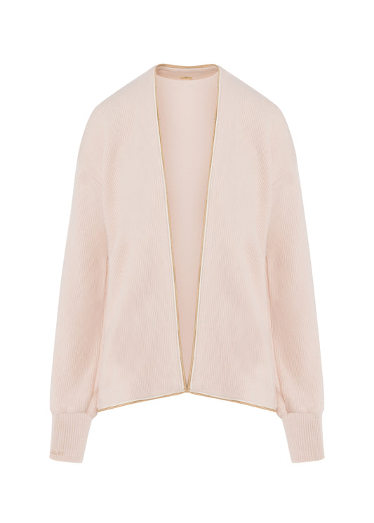 Knit Cardigan — Soft Beige