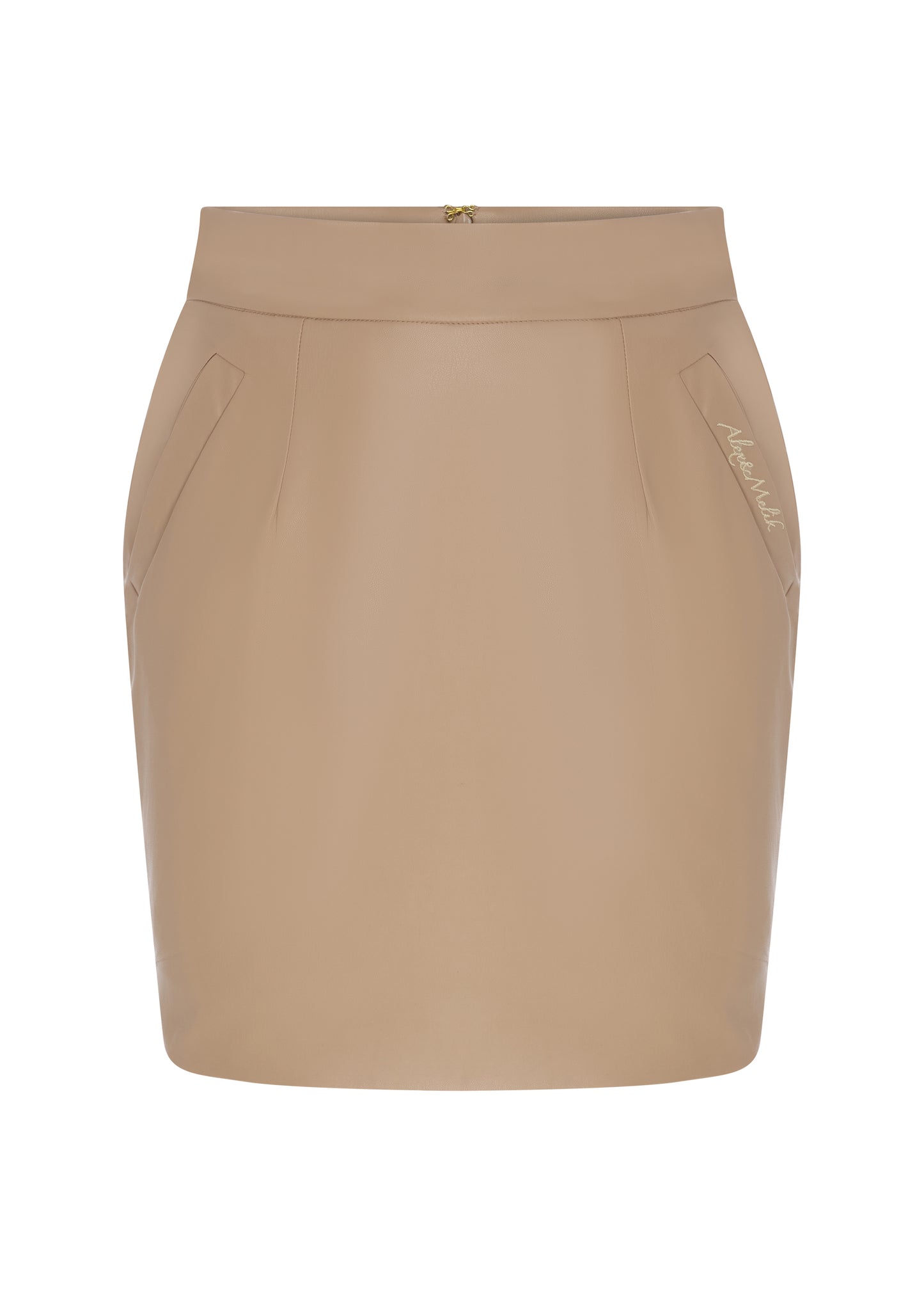 Tailored mini skirt