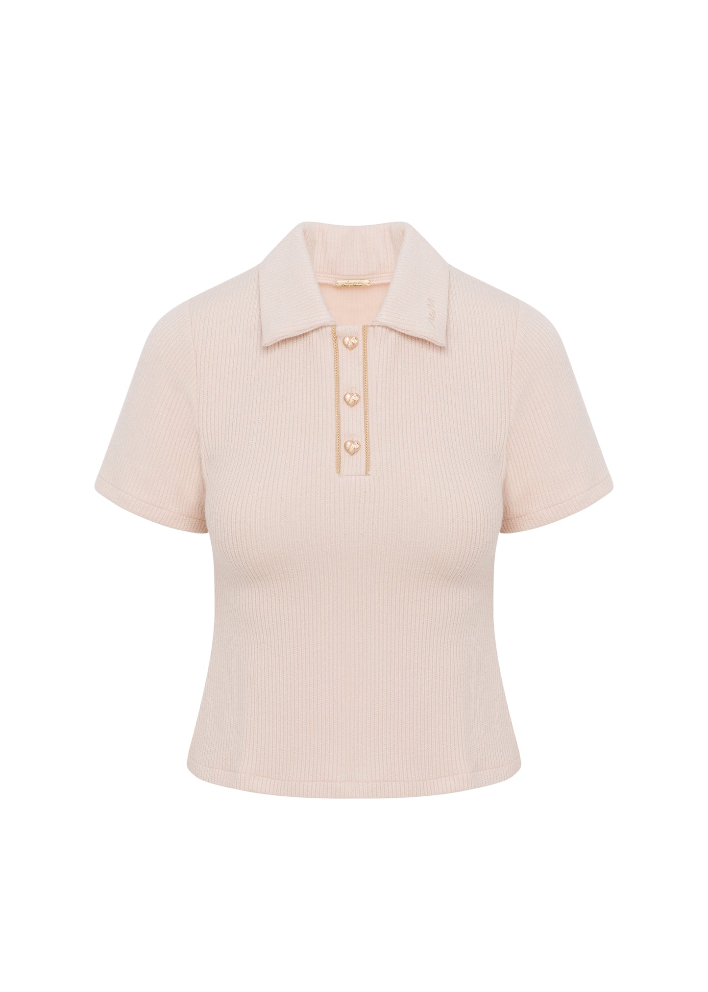 Polo Top Soft Beige