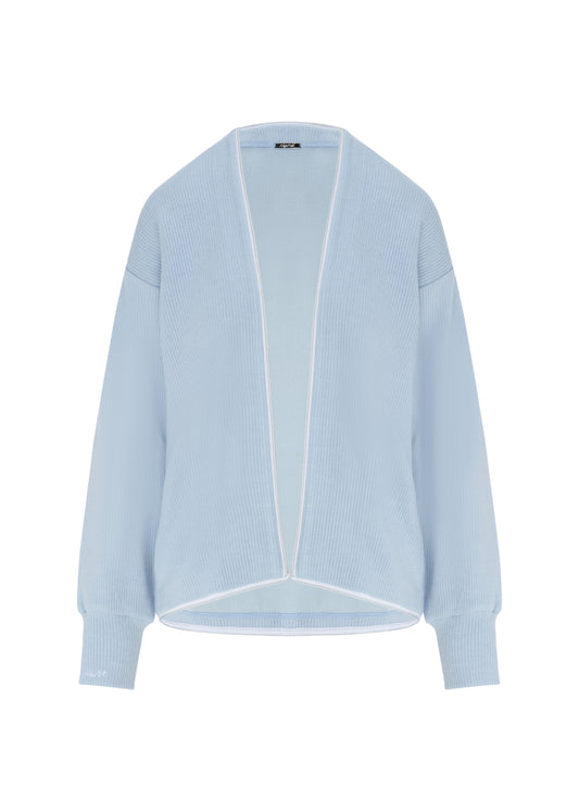 Knit Cardigan — Dust Blue