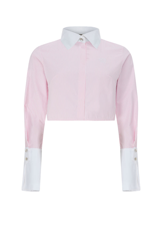 Pink Striped Signature Shirt