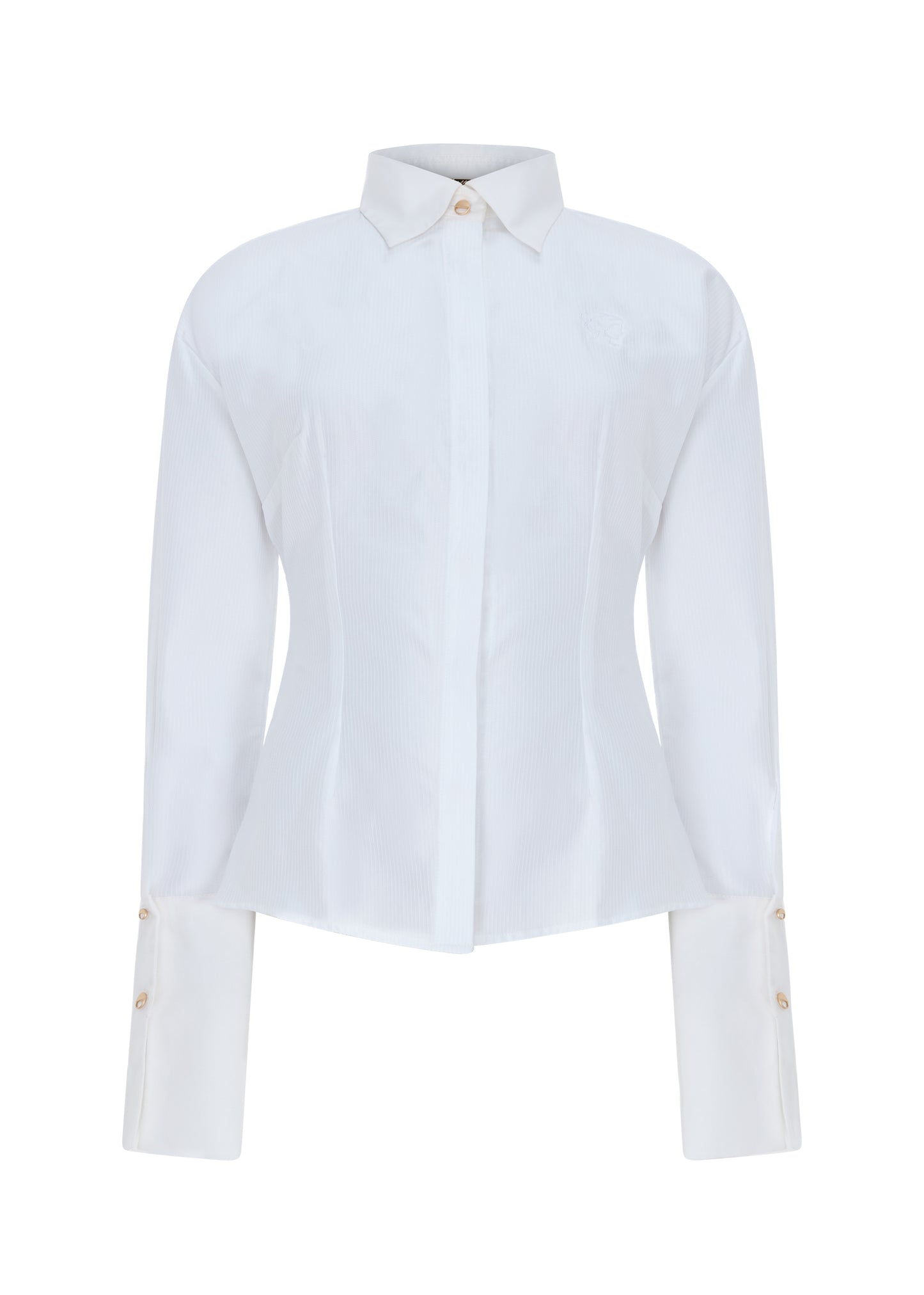 Tailored Cotton Shirt White